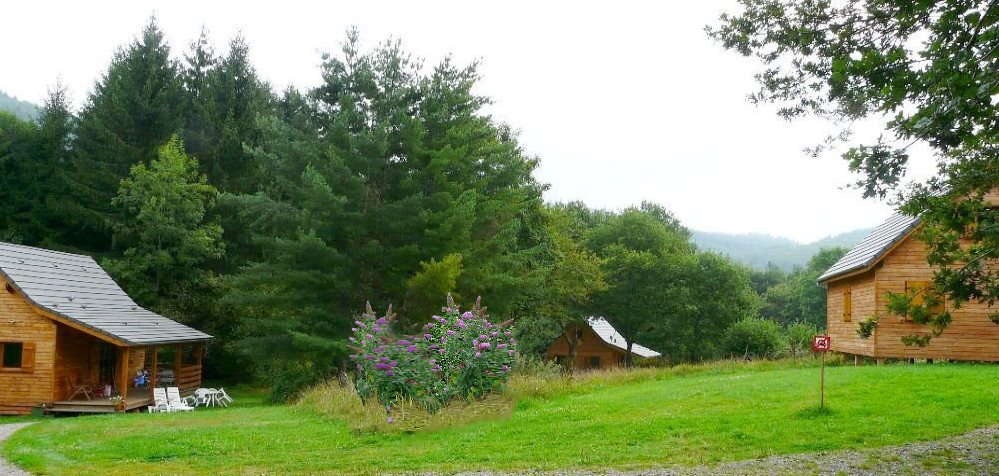 overzicht van het vakantieparkje Les-3-Soulins, in de Morvan